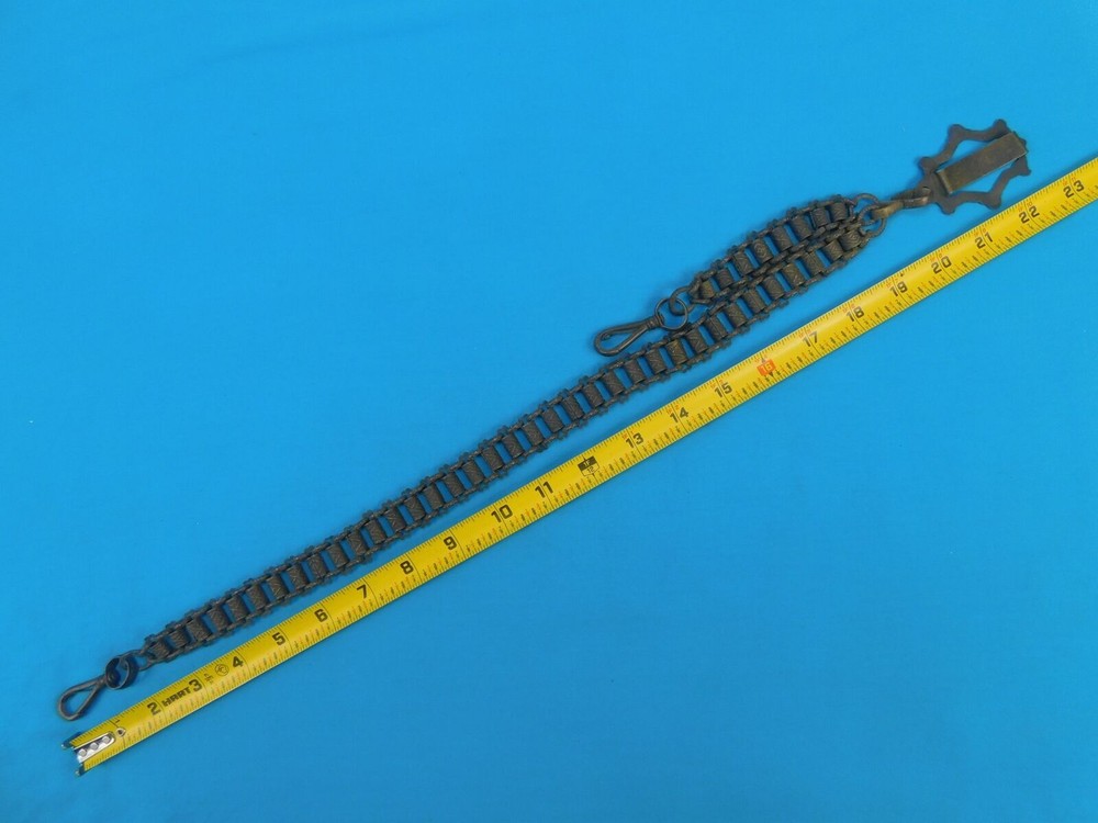 Antique Old US Fraternal Masonic Sword Dagger Long Hanger Bronzed