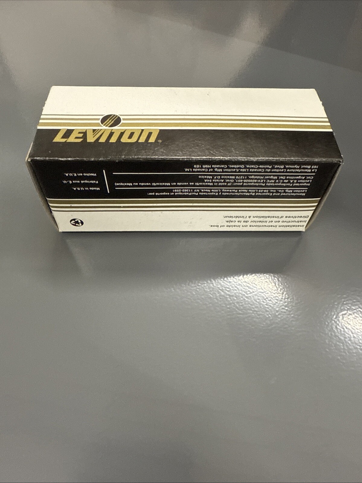 Leviton 5604-2W 15 Amp, 120/277 Volt, Decora Rocker 4-Way AC Switch, Residential
