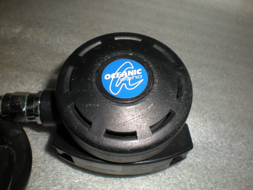 Oceanic Alpha Scuba Diving Mouthpiece Regulator ONLY ASIS UNTESTED