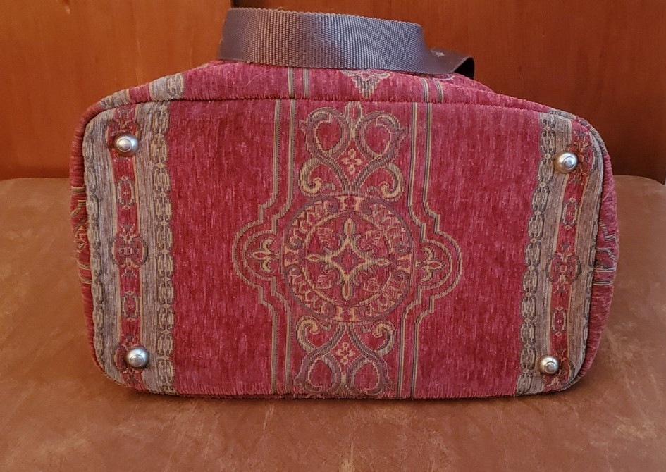 Vintage Showline Inc Custom Tapestry Overnight Weekend Bag Luggage