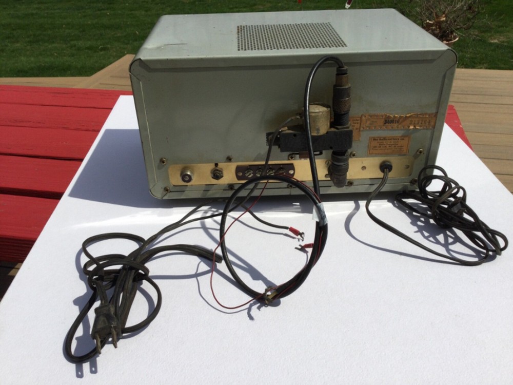 vintage Hallicrafters Transmitter HT 40 with original manual with schematics