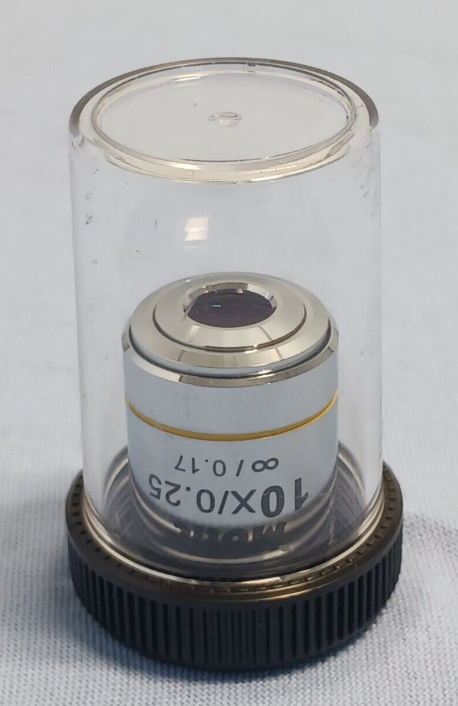 Motic EC-H Plan 10x/0.25 ∞/0.17 Microscope Objective