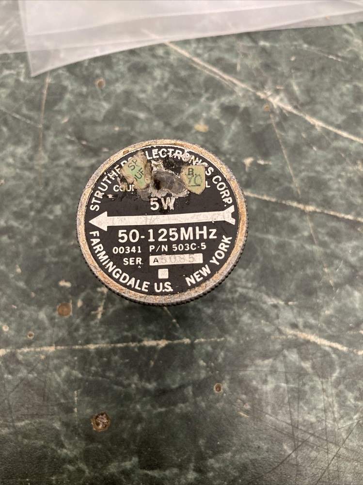 Struthers 5W 50-125MHz element. Bird 43 5B Element Equivalent.
