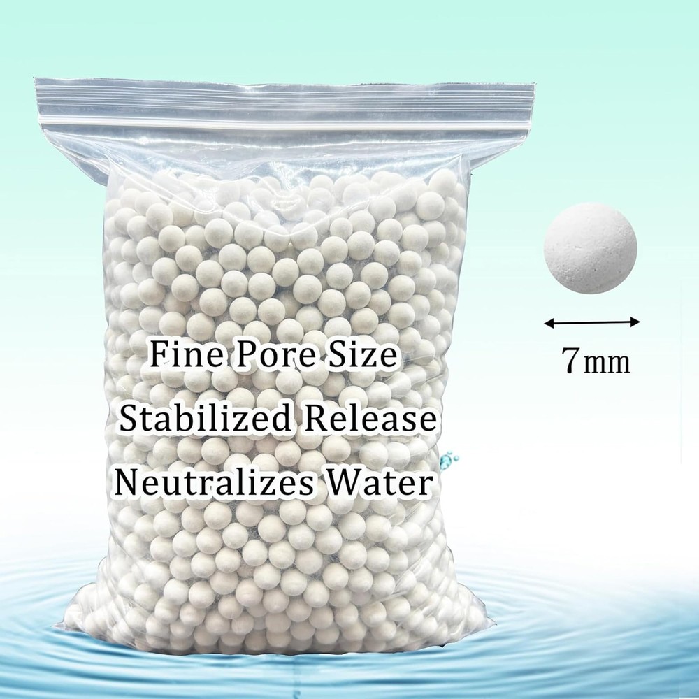 Condensate Neutralizer, 3.3 Lbs Neutralizer Refill Media White