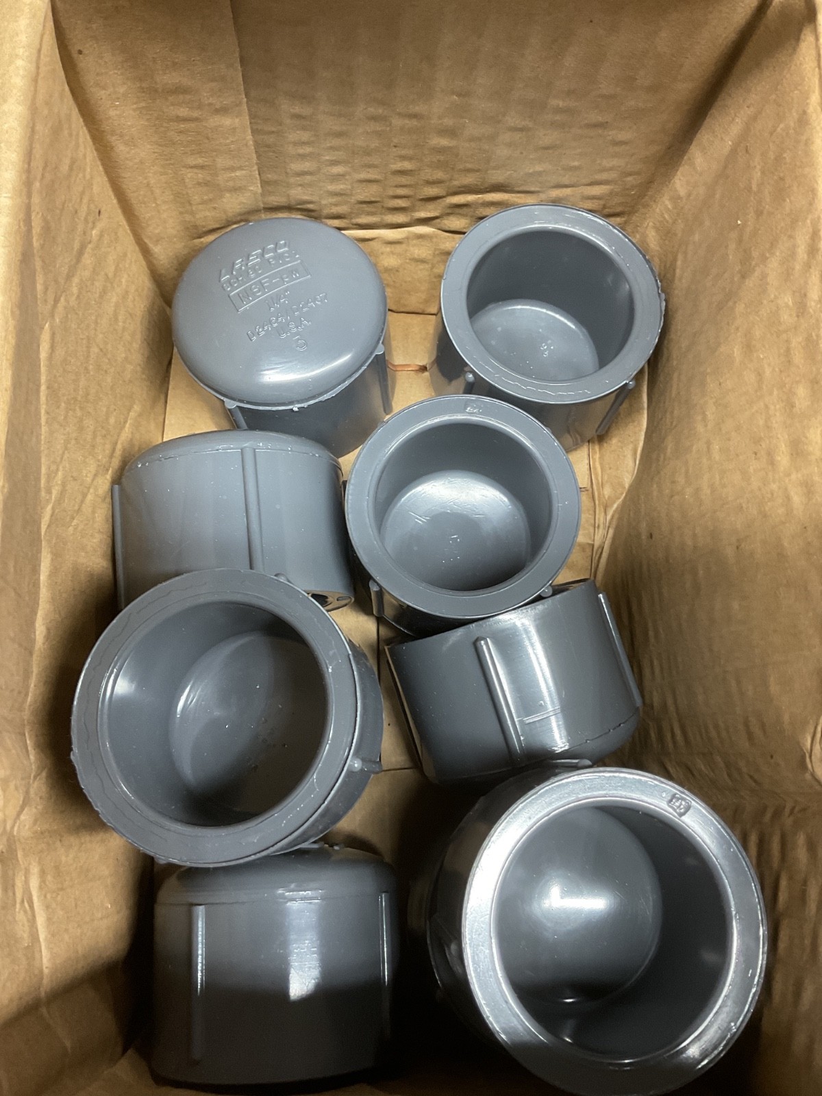 LASCO 847-012 Cap 1-1/4” SCH 80 PVC *Box of 9 #118B106PR2