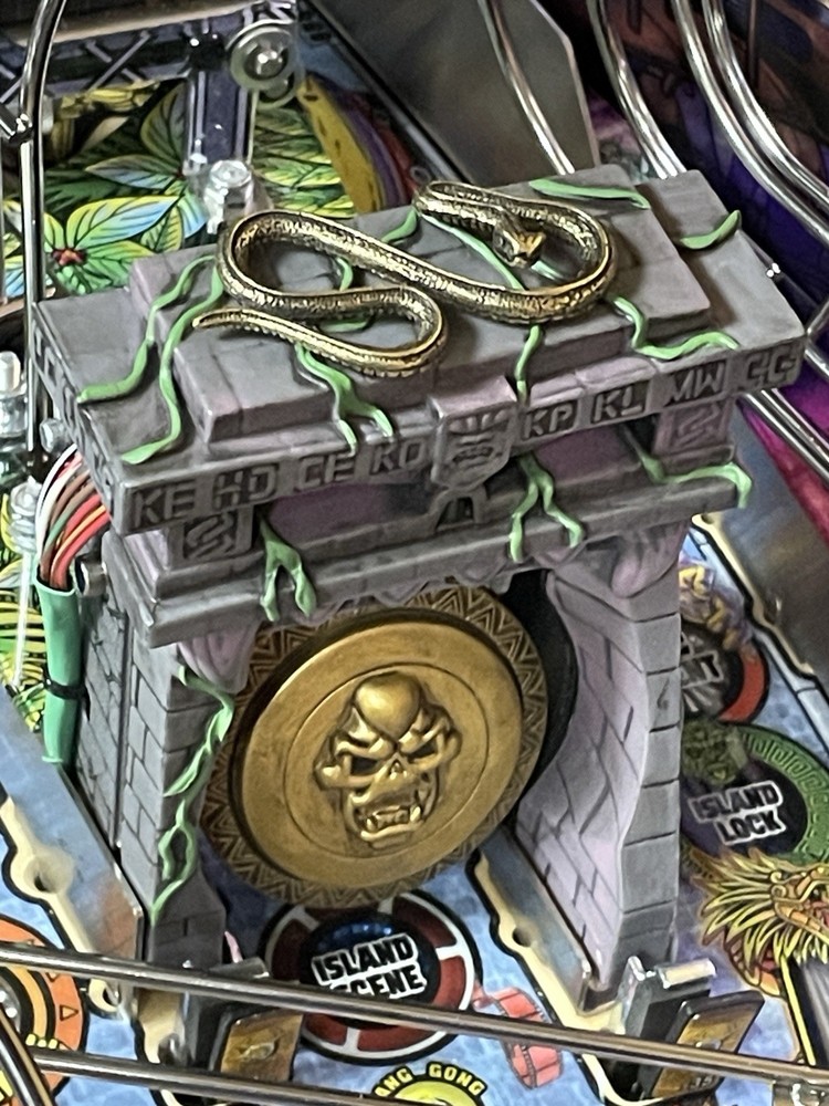 KING KONG Pinball Machine Snake Mod (SOLID BRASS!!)