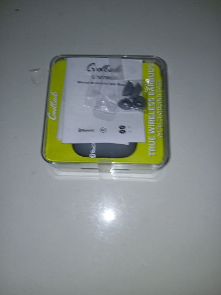 Goolbuds True Wireless Earbuds with a charging case