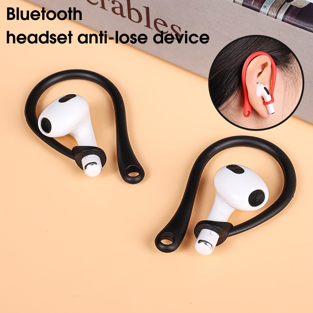 3pc Random Soft Silicone Ear Hooks Anti-fall Bluetooth Earphone Holder
