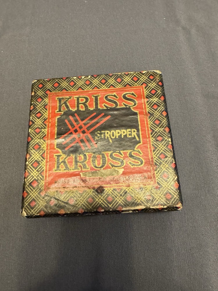 Kriss Kross Stropper Razor Blade Sharpener/Box