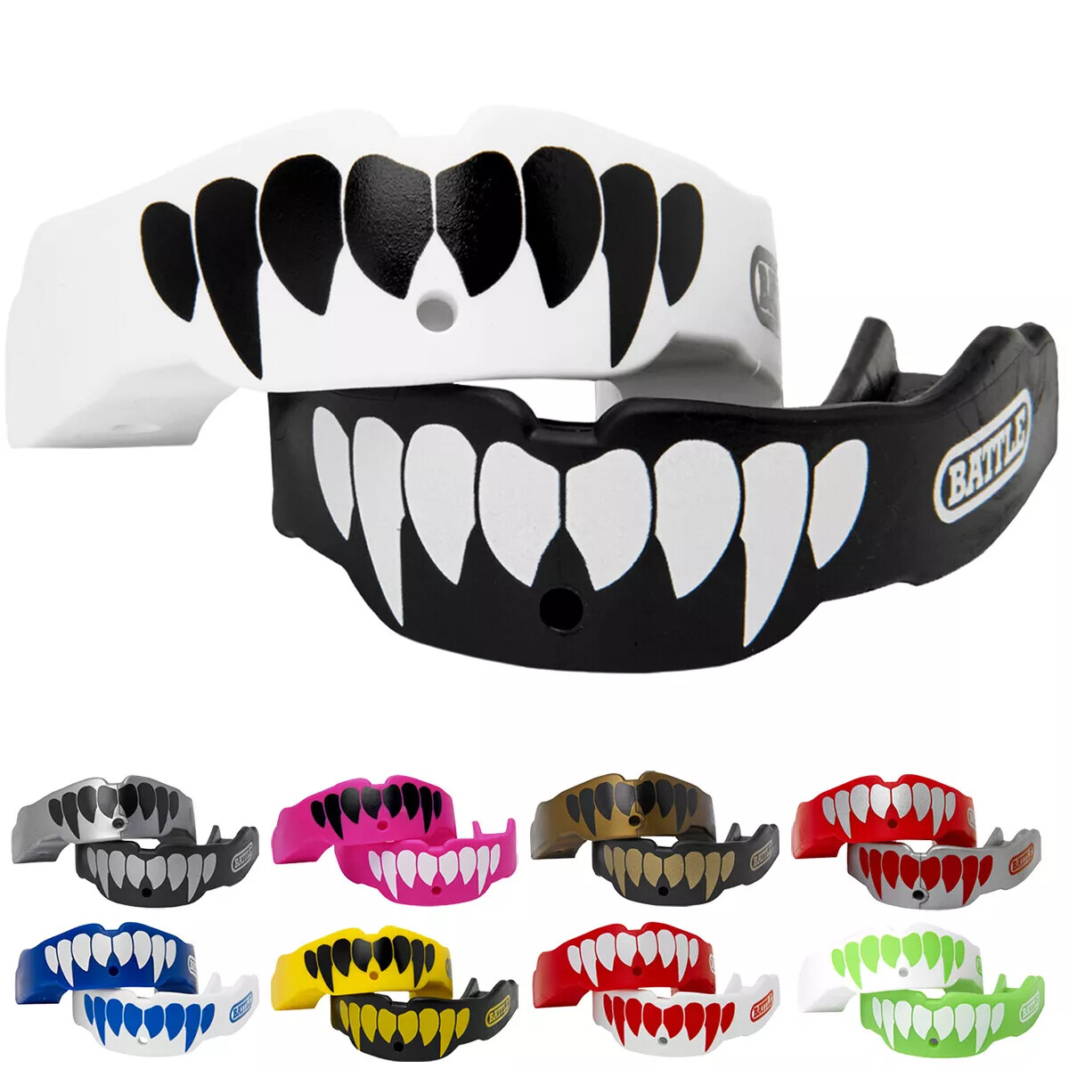 Battle Sports Fang Mouthguard Mouth Piece 2-Pack