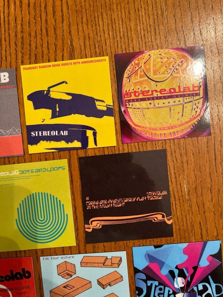 Stereolab fridge magnets