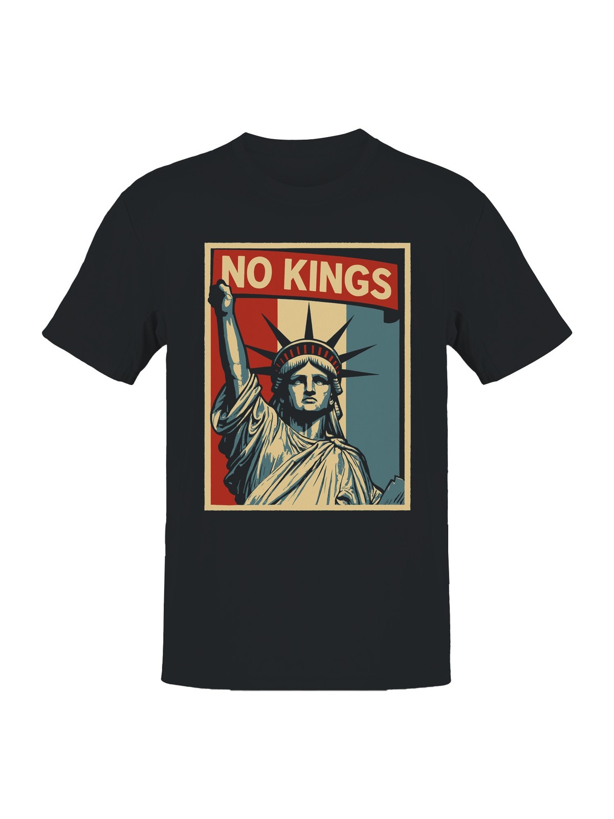 No Kings Liberty Statue Men's T-shirt