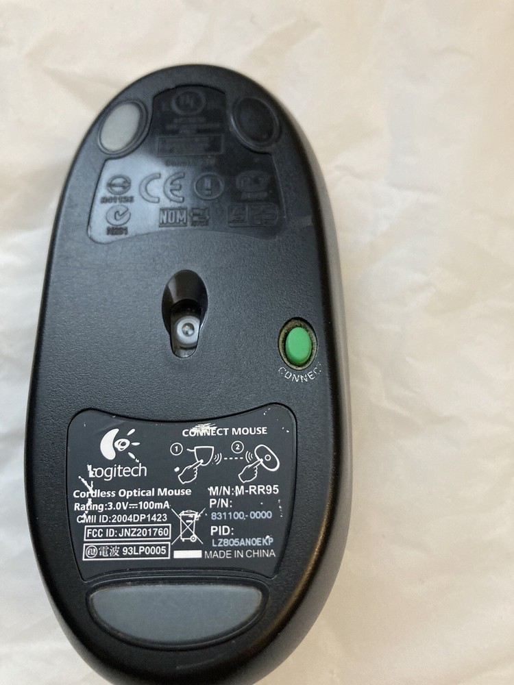 Logitech M/N M-RR95 optical Mouse And Wireless Receiver