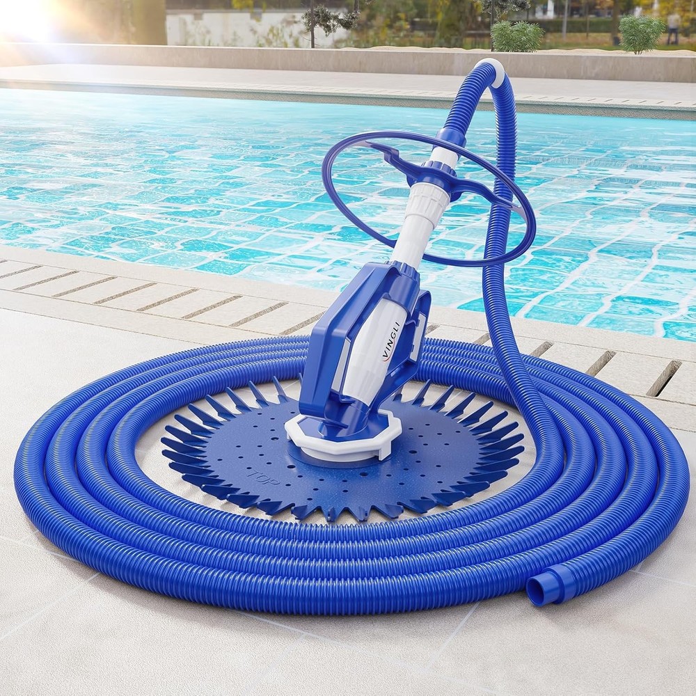 Quiet In-Ground Pool Cleaner - High Suction Power