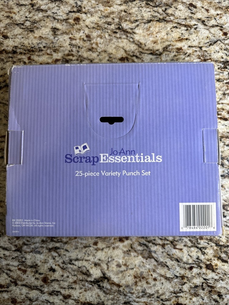 JoAnn Scrap Essentials 25-piece Variety Punch Set