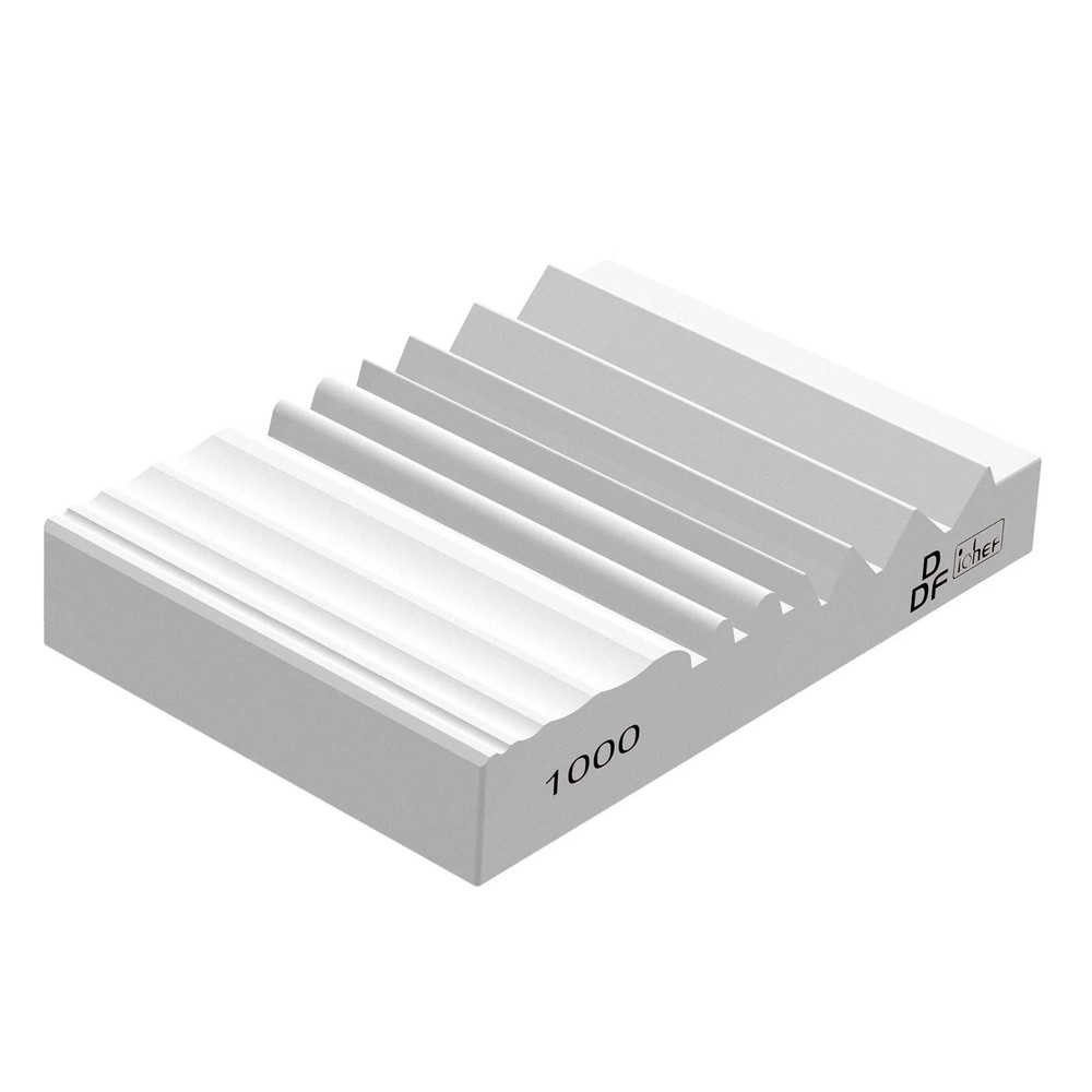 Wood Carving Sharpener 1000 Grit Whetstone with Grooves for Chisels Gouges