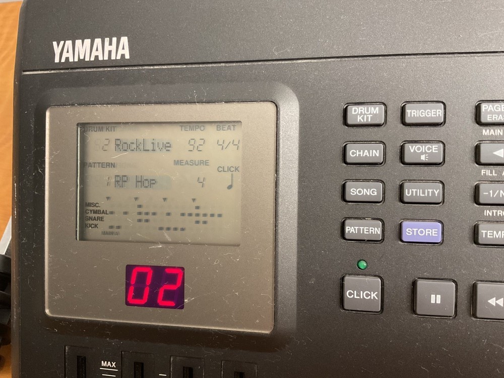 YAMAHA DTX 2 Version 2.0 Drum Trigger Module Electronic Drums