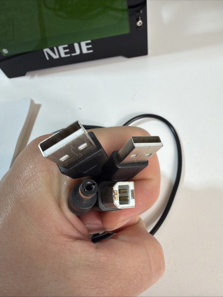 Small Laser Engraving Machine 6x8 IN With Some Testing Samples