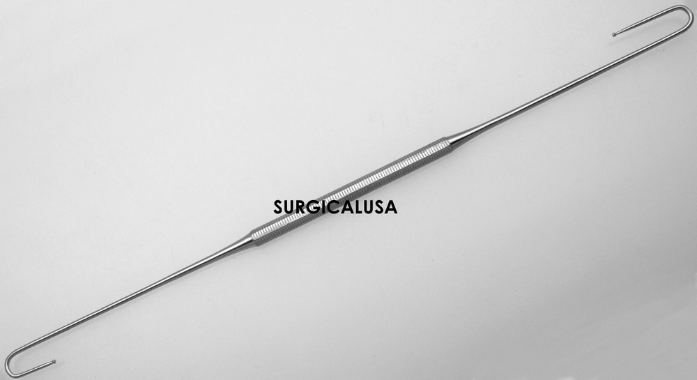 Barr Crypt Hook Double End Short + Long Hook Ends 10inch Surgical Instruments