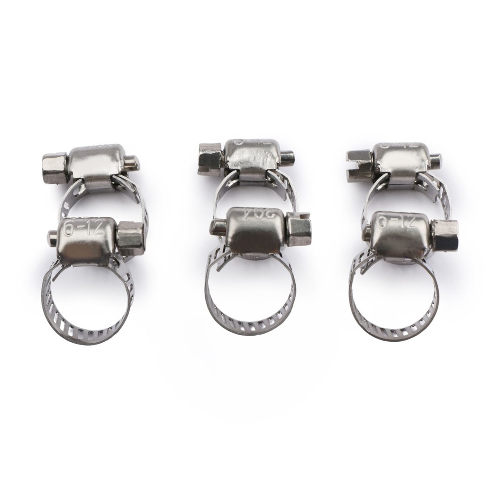 U.S. Solid 3pcs Brass Hose Barbed Splicer Round Equal Hose Joint 1/4" Barb