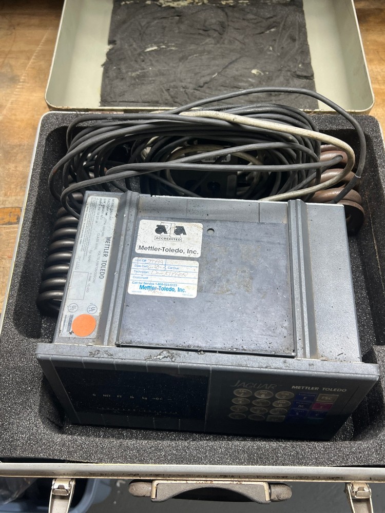Mettler Toledo JAGUAR Scale Controller Interface Panel w/ load cells +