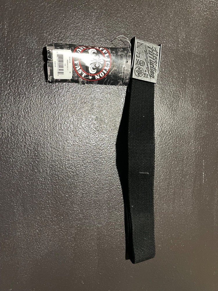 Affliction "Live Fast" Webbing Belt
