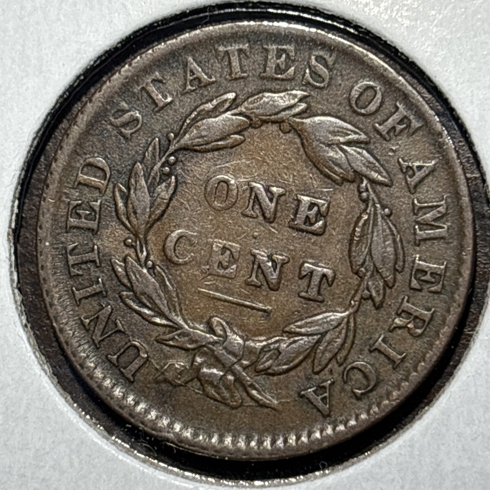1831 Large cent N-5 Rarity 4