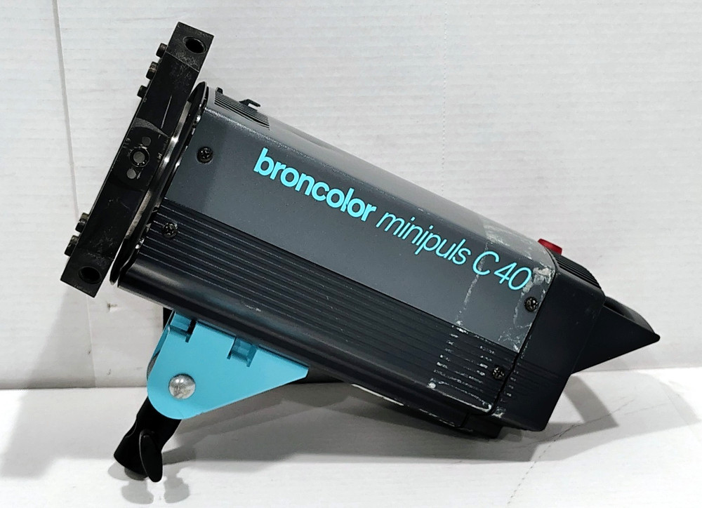 Broncolor MiniPlus C40 Compact  Professional Studio Flash Unit Power Tested