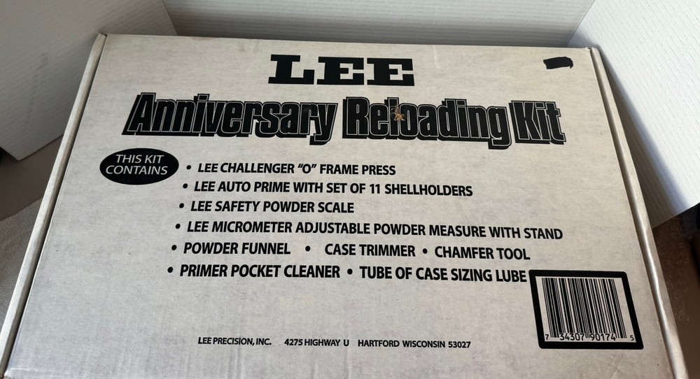 Lee Anniversary Reloading kit
