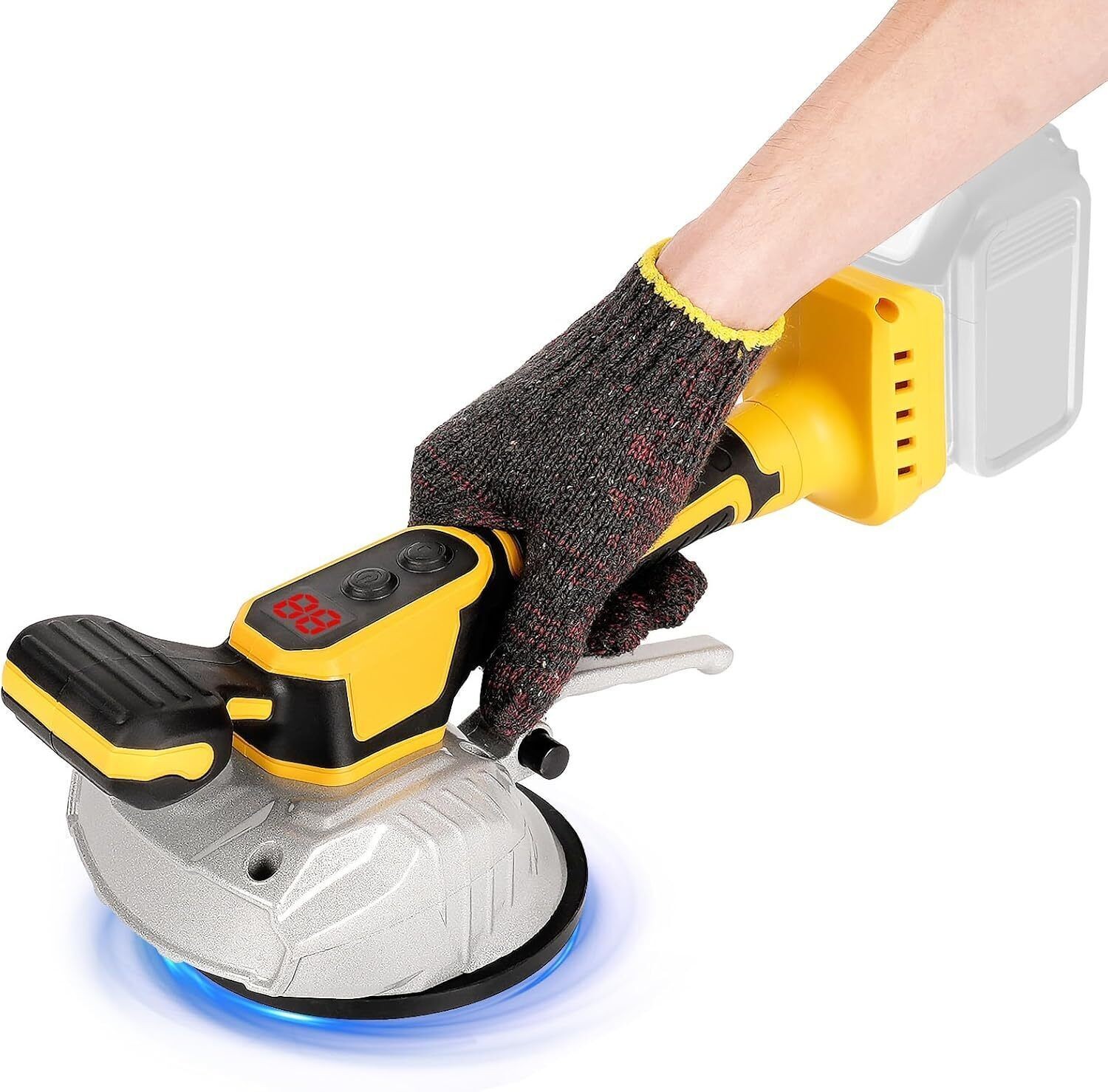 Tile Vibration Leveling Machine Tool for Dewalt 20V Battery Suction Cup 5-speeds