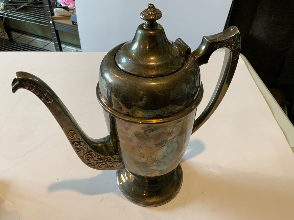 VINTAGE GREGG SILVER plated PITCHER