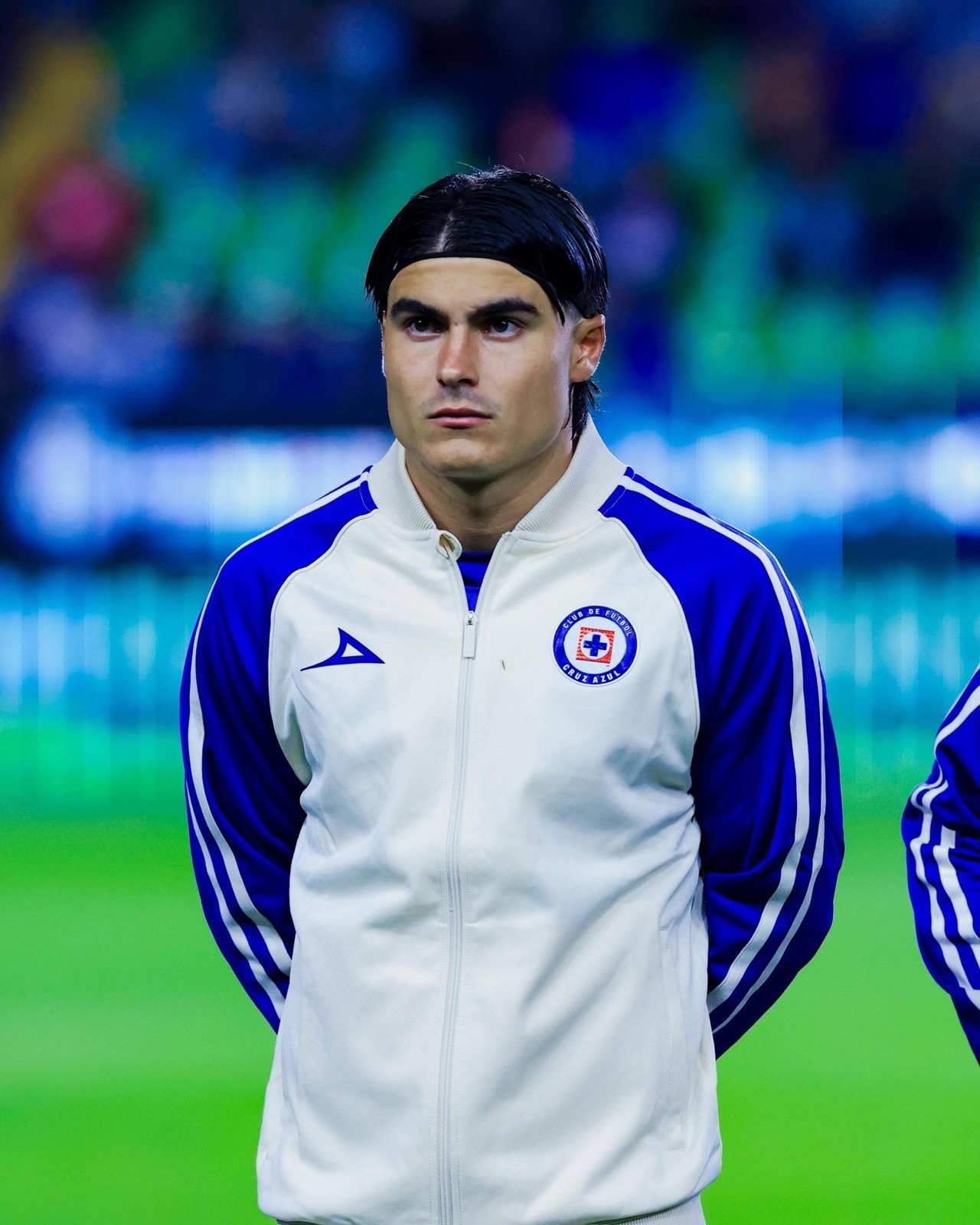 NEW CRUZ AZUL 2026 URBAN JACKET BEIGE PIRMA LIGA MX MEN MEXICO