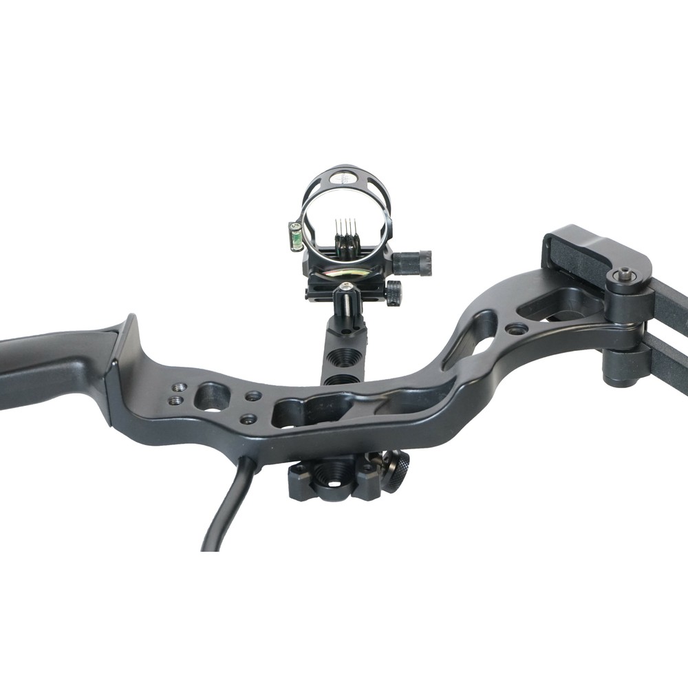 SAS Temper CNC Tool-Less Bow Sight with LED Light and Detachable Bracket