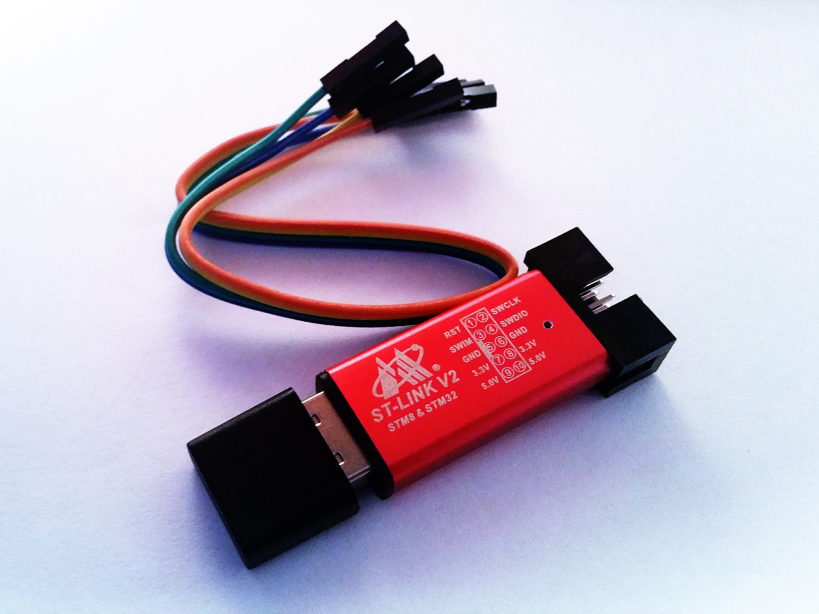 ST-Link V2 Mini STM8 STM32 STLINK Simulator Download Programming Unit USA SHIP