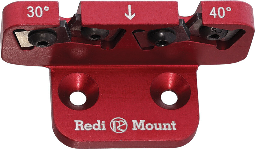 New Redi Edge Redi Mount Sharpener Red  REDI MOUNT2 RED