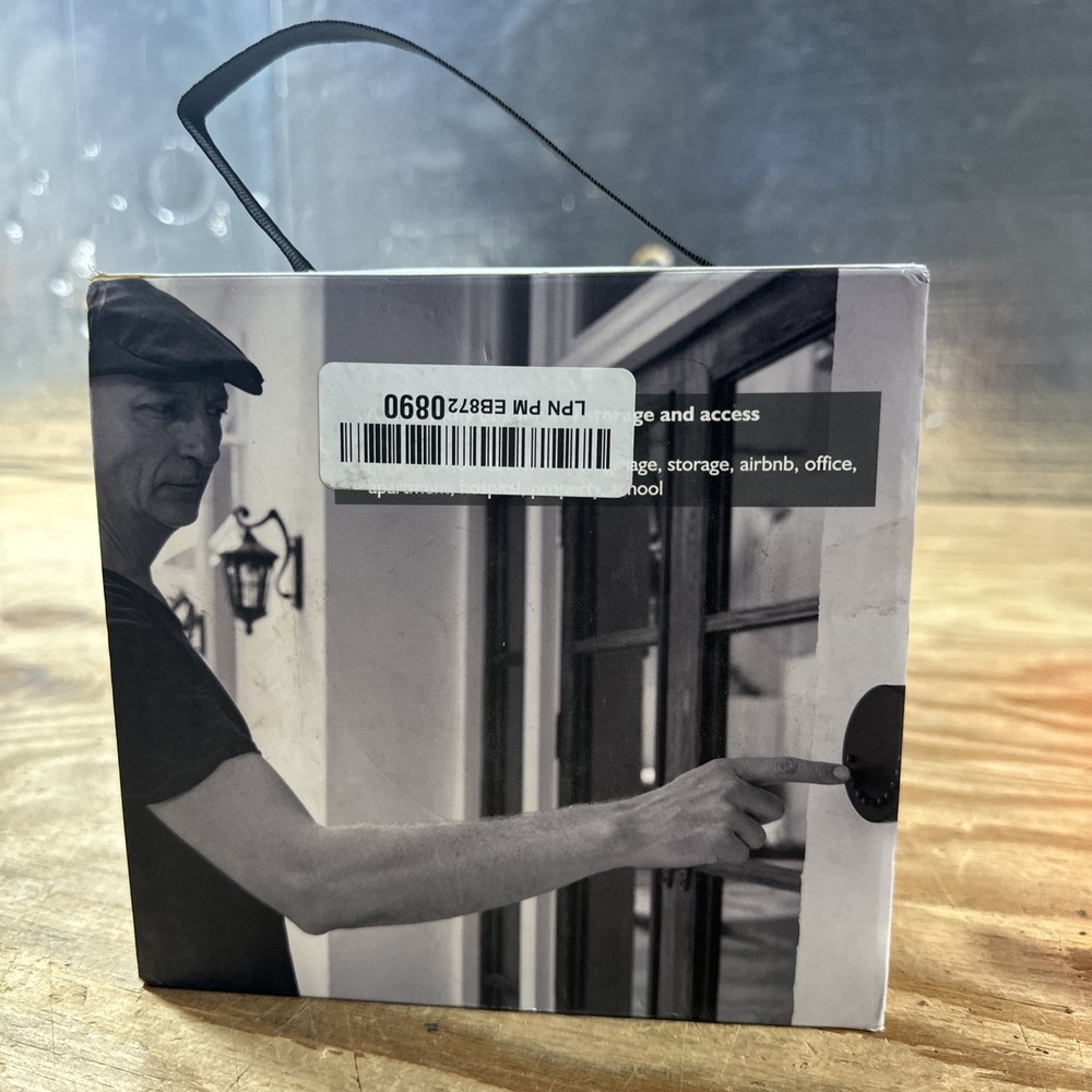 Portable Smart Key Lock Box - Bluetooth & Mechanical Keyless Entry, App
