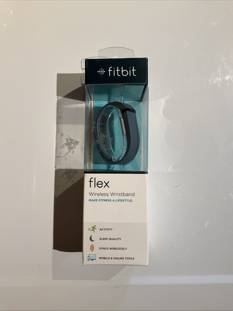 Fitbit Flex Wireless Activity Tracker - Blue (FB401BU) Includes Original Box