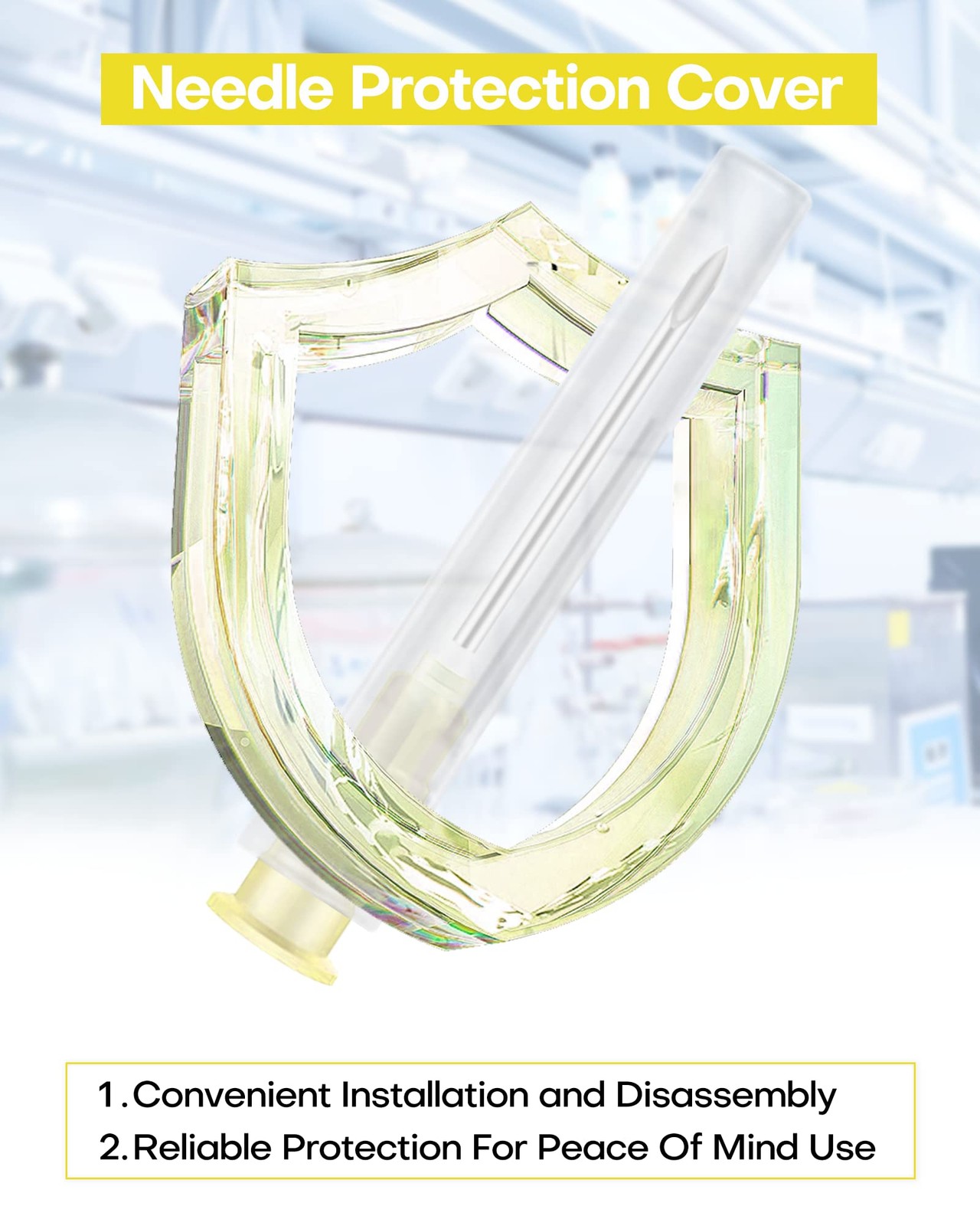 Disposable Needle - 30 Gauge Needles 1/2 Inch,100Pcs Sterile 30G-0.5 Inch