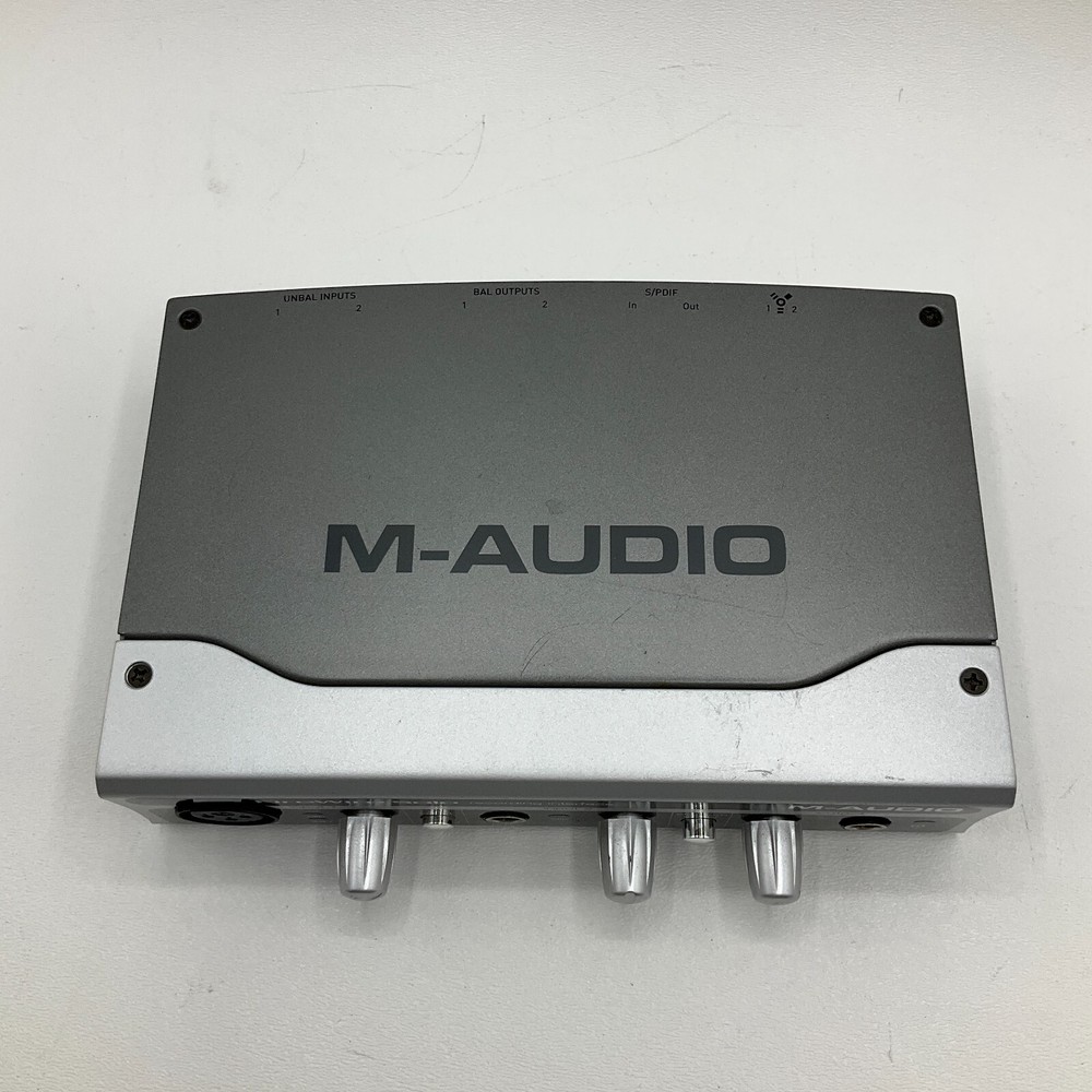 M-Audio FireWire Solo Recording Interface with Cords