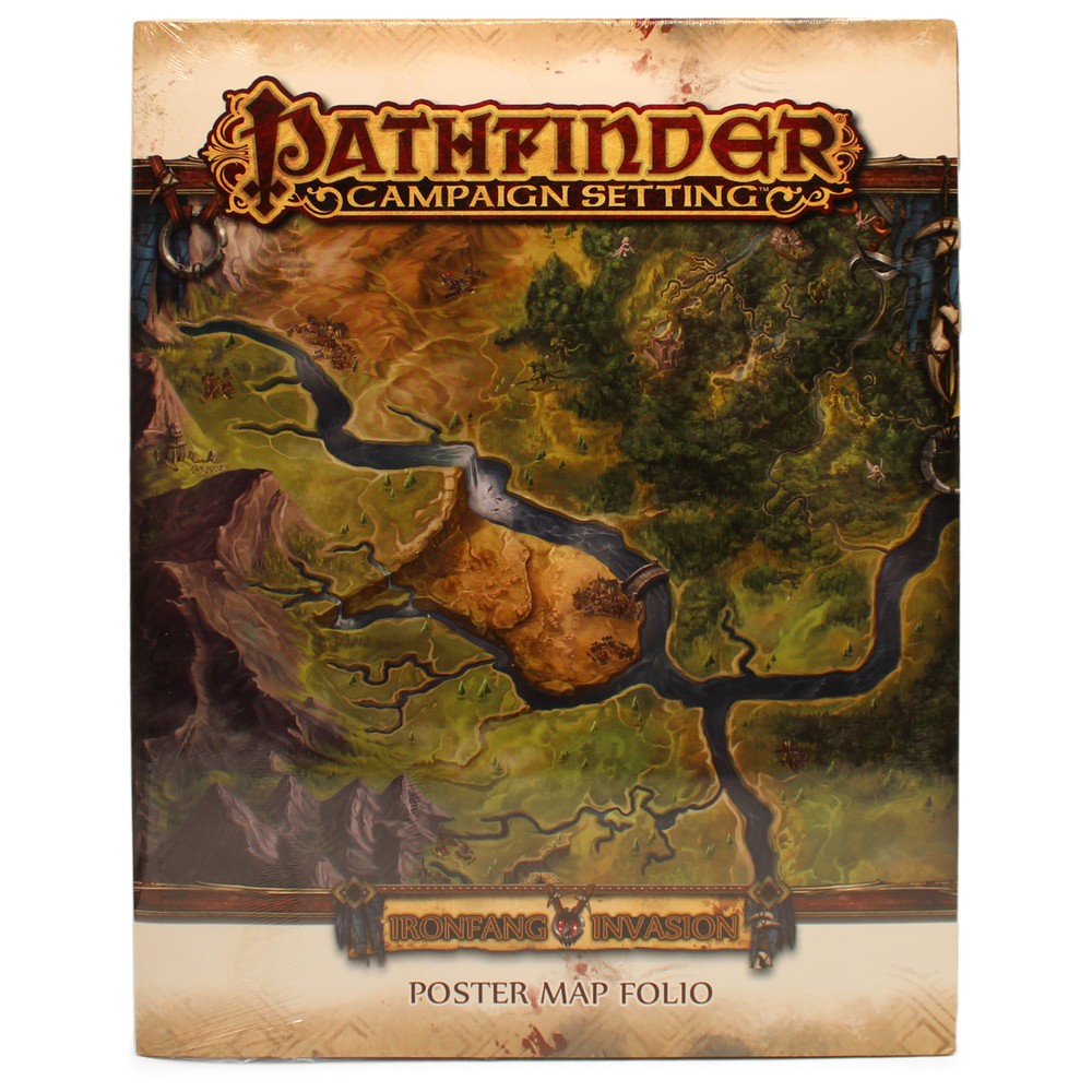 Pathfinder Campaign Setting: Ironfang Invasion Poster Map Folio