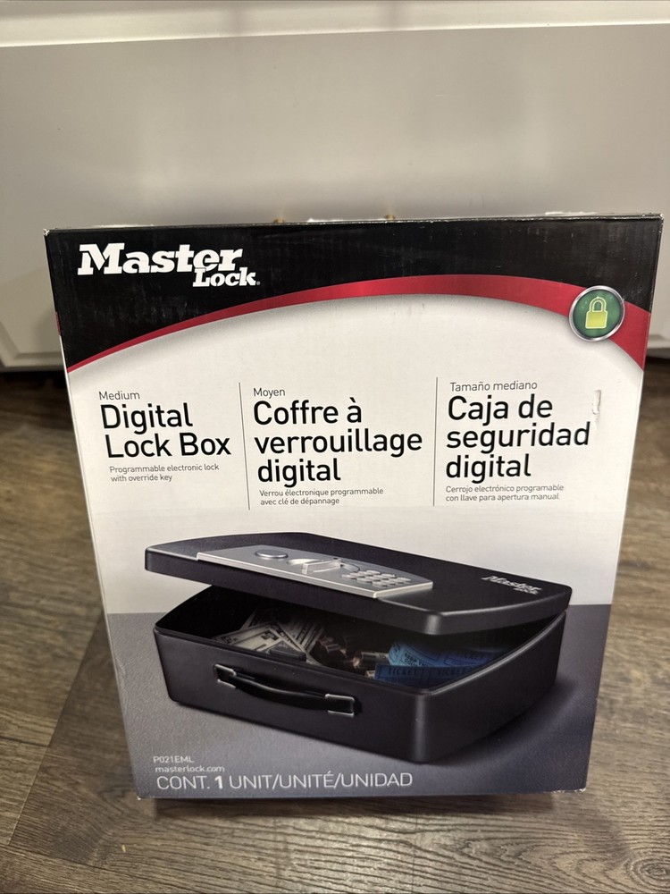 Master Lock Medium Digital Lock Box – P021EML