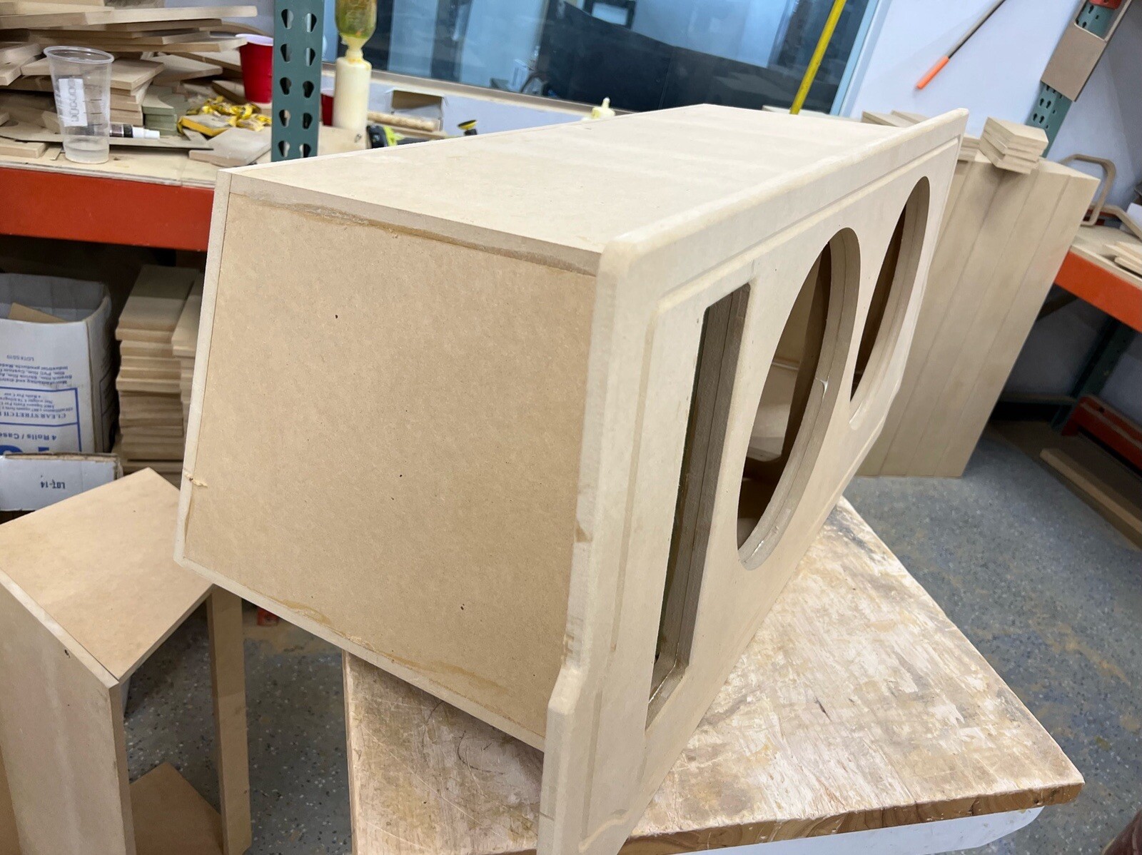 2010-2023 Dodge Charger Subwoofer Box 2 12” Recessed Ported Mega Bass