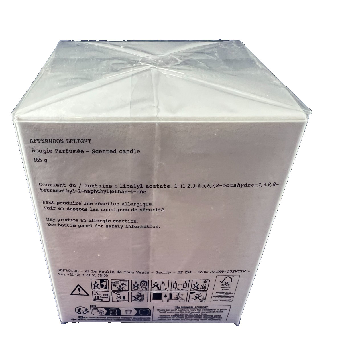 Maison Margiela Afternoon Delight Scented Candle 5.82oz NEW IN SEALED BOX