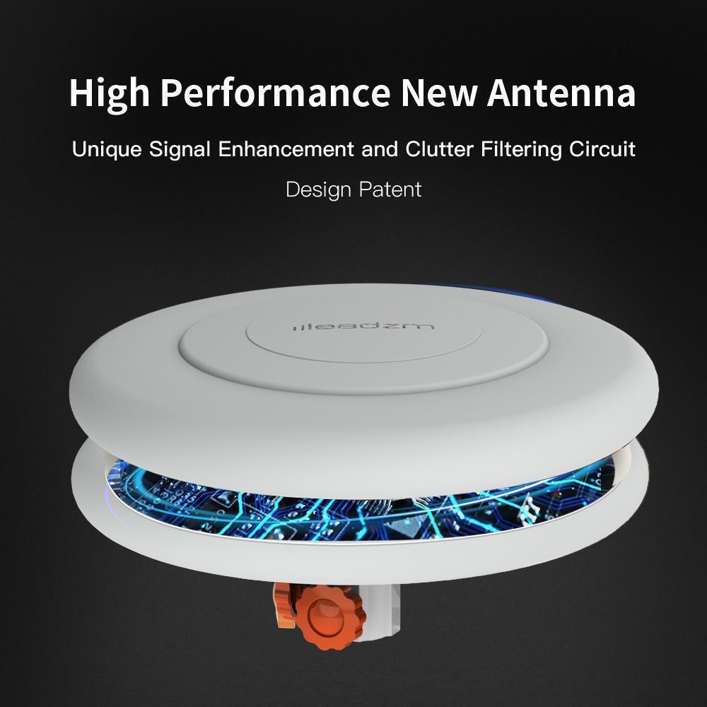 150 Miles 360° Omni-directional Amplified TV Antenna Digital HDTV Leadzm New