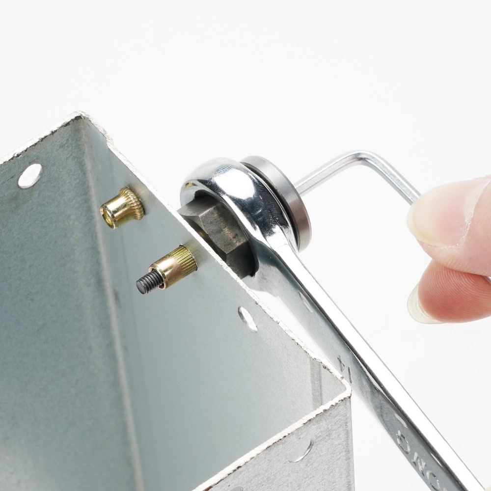Hand Rivet Nut Gun,Head Nuts Simple Installation Manual Riveter Rivnut Tool Kit