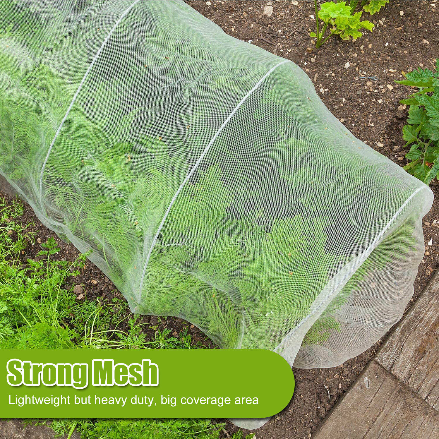 33~150ft Mosquito Garden Bug Insect Netting Barrier Bird Net Plant Protect Mesh