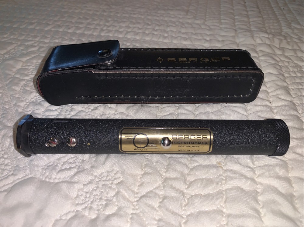 Berger Instruments Model 55 Hand Sight Level