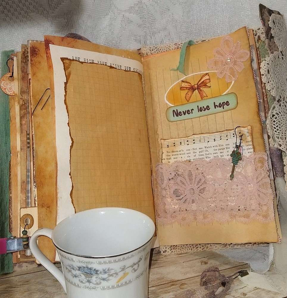 Coffee Themed Junk Journal