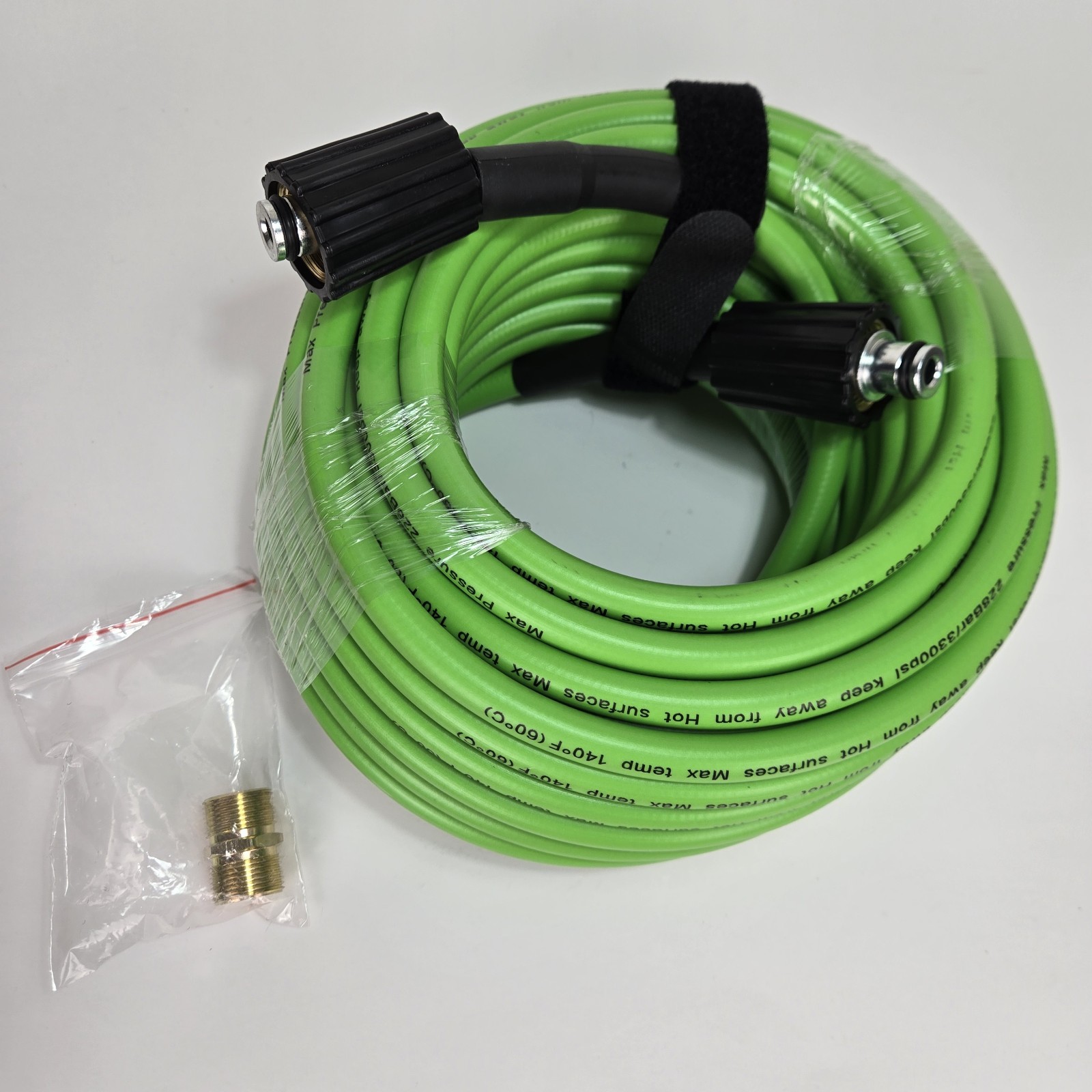 High Pressure Washer Hose 3300 PSI 1/4 in x 50FT M22, New