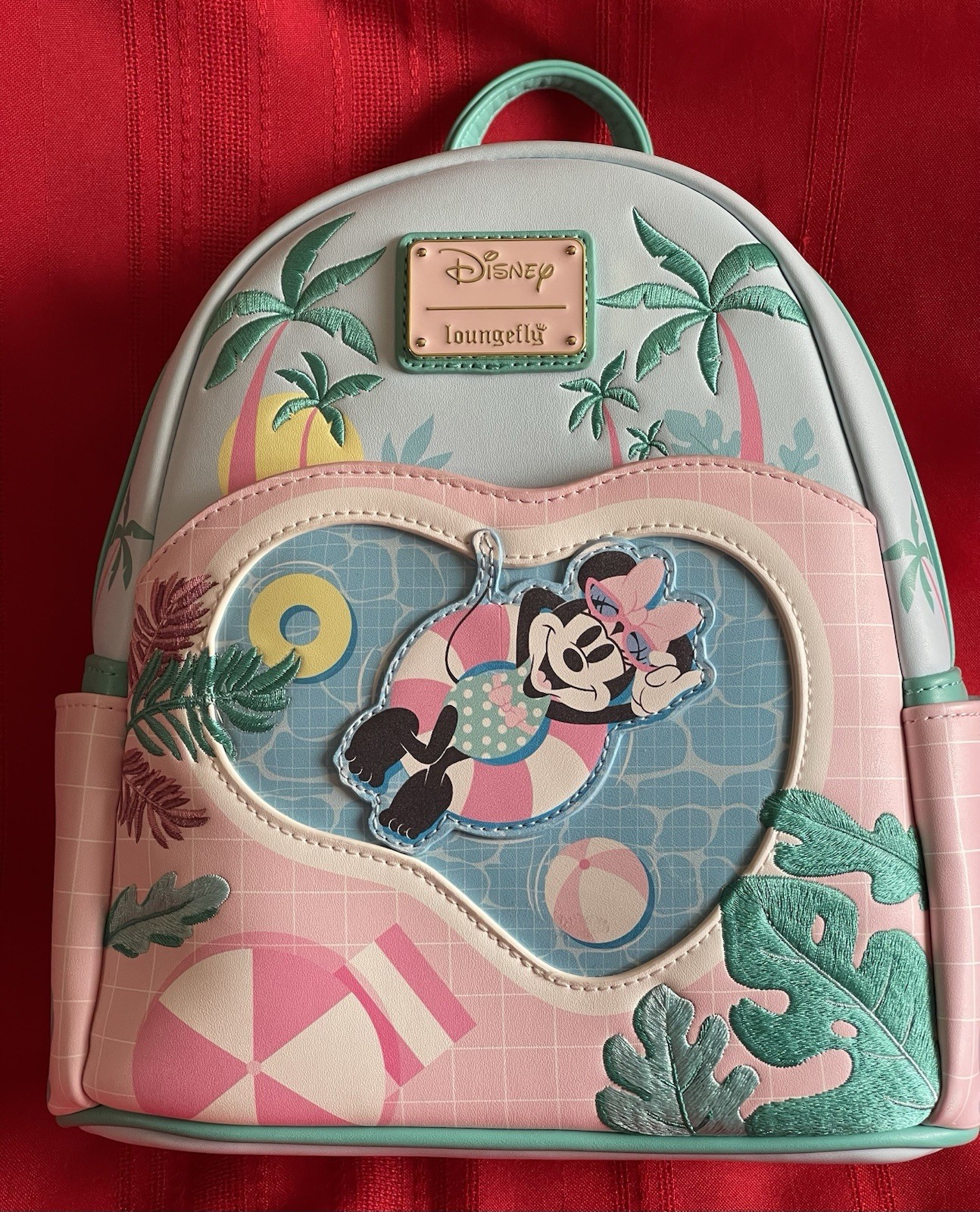 Loungefly Disney Minnie Vacation Mini Backpack New with Tags Exclusive